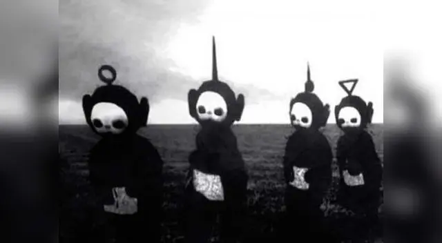 Teletubbies perdieron su alegría en un curioso tributo a un músico británico.