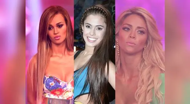 Angie, Francescan y Sheyla Rojas. Angie, Francescan y Sheyla Rojas.