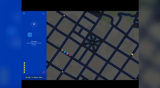 Pac-man se apoderó de la Plaza Mayor de Lima