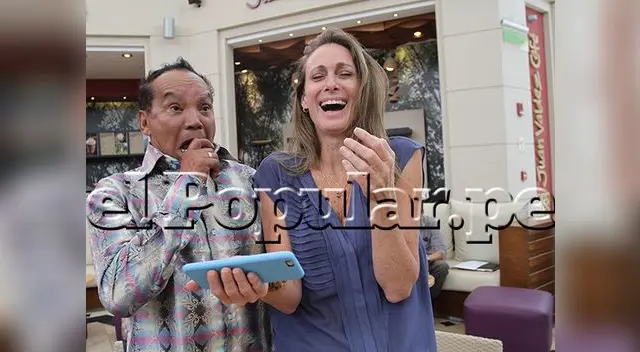 Melcochita la vacila y afirma: 'No tiene esquina, sino óvalo'. Melcochita la vacila y afirma: 'No tiene esquina, sino óvalo'.