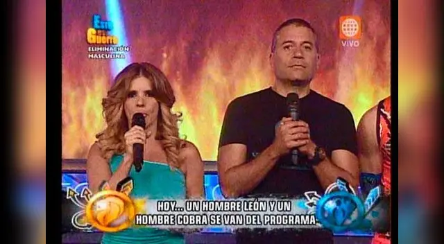 Un león y un cobra se van del reality. Un león y un cobra se van del reality.