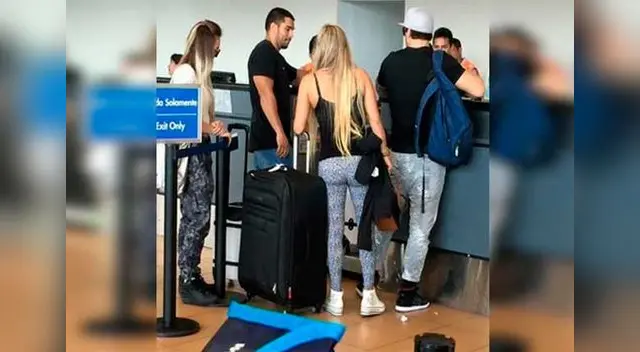 Nicola Porcella, Cachaza, Rafael Cardozo y Alejandra Baigorria. 