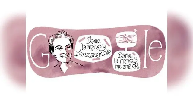 Google se transformó en letras y respiró poesía al compartir dos versos de la escritoria Gabriela Mistral. Google se transformó en letras y respiró poesía al compartir dos versos de la escritoria Gabriela Mistral.