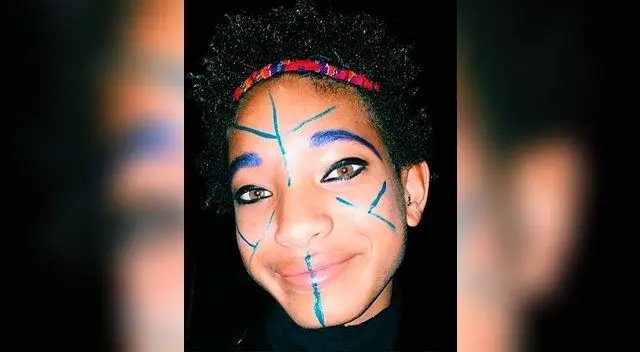 Los hermanos Jaden y Willow Smith. 