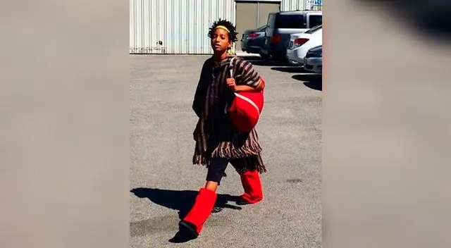 Los hermanos Jaden y Willow Smith. 