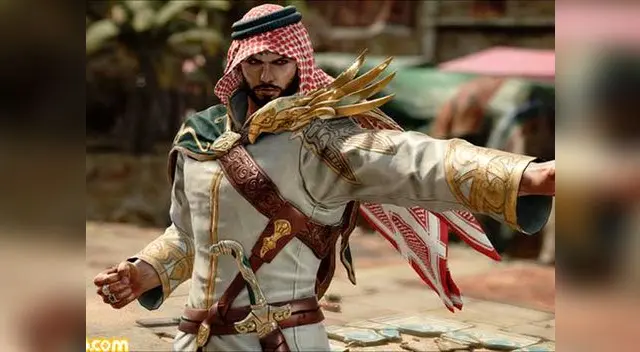 Shaheen, el nuevo personaje de videojuego Tekken, tiene gran parecido a Omar Borkan.