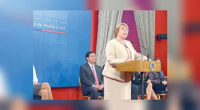 Bachelet señaló que gobierno promueve la igualdad de derechos.