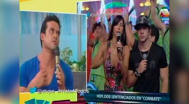 Christian Domínguez respondió a Jenko del Río. 