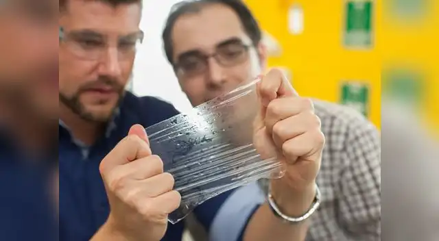 El hidrogel es una material resistente.