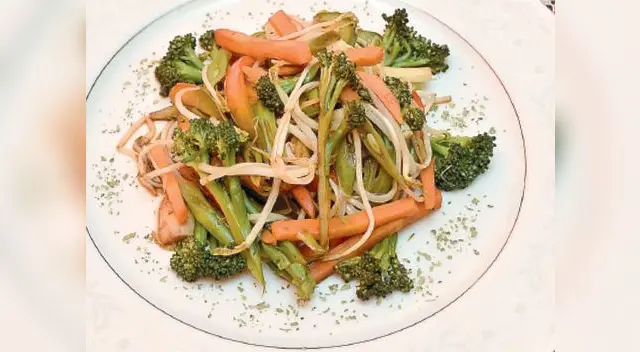 El secreto del chef: Pueden agregarse más tipos  de verduras. 