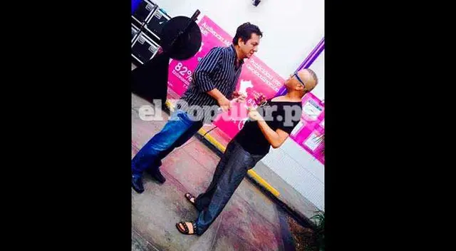 Conversaron en el canal Latina. Conversaron en el canal Latina.