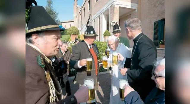 En Bavaria, región alemana donde nació, celebrar con cerveza es casi una obligación.