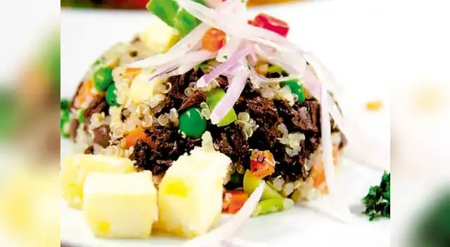 La receta popular: quinua a la princesa.
