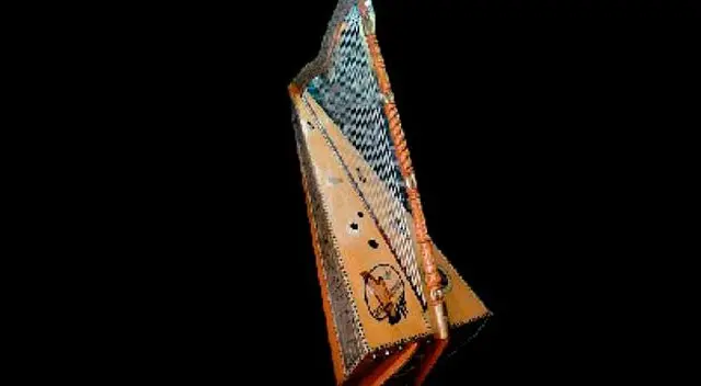 El arpa andina. El arpa andina.