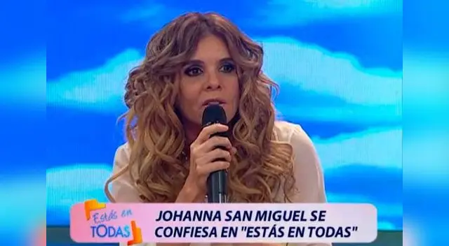 Johanna San Miguel se confiesa sobre su rompimiento con Stefano Salvini. 