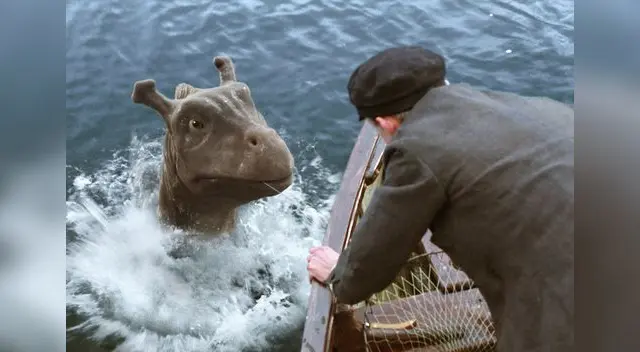 El misterioso animal no se salvó de estar en películas