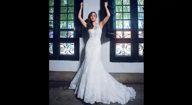 Maju Mantilla vuelve a lucir vestidos de novia