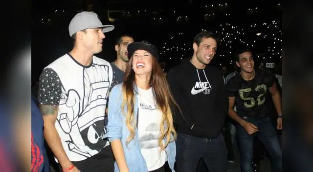 Gozó en el concierto de Romeo Santos.