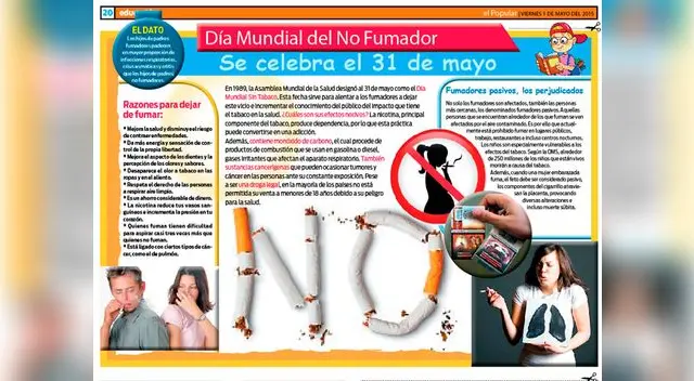 Día Mundial del No Fumador