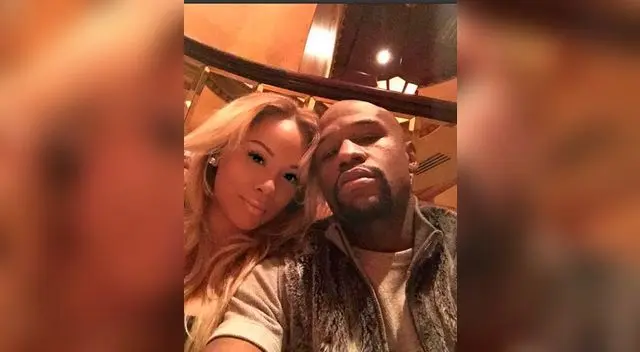 Floyd Mayweather y Doralie Medina. 