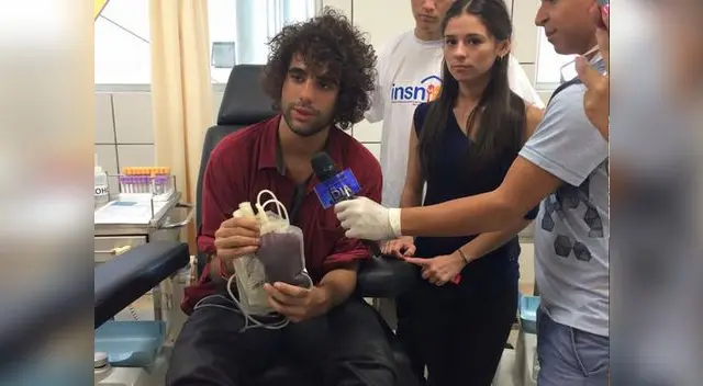 Actor mostró su lado sensible Actor mostró su lado sensible