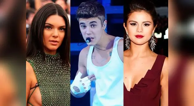 Kendall Jenner y Selena Gomez, enfrentadas por Justin Bieber. 