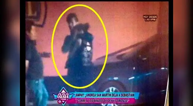 Andrea San Martín y Deyvis Orosco son ampayados cariñosos. Andrea San Martín y Deyvis Orosco son ampayados cariñosos.