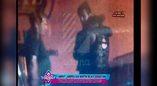 Andrea San Martín y Deyvis Orosco son ampayados cariñosos. Andrea San Martín y Deyvis Orosco son ampayados cariñosos.