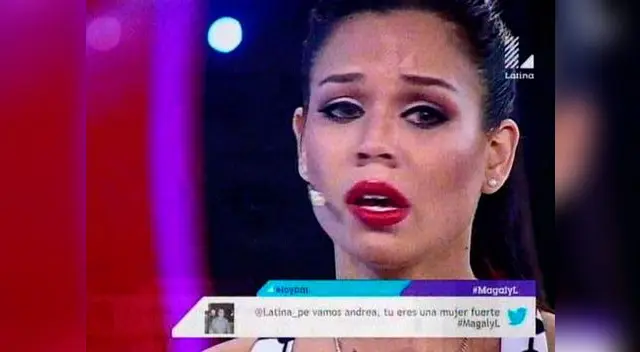 Andrea San Martín lloró varias veces. Andrea San Martín lloró varias veces.