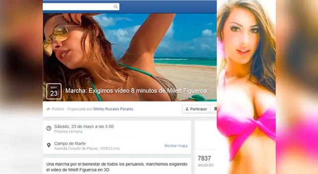 Cibernautas no dejan tranquila a Milett Cibernautas no dejan tranquila a Milett