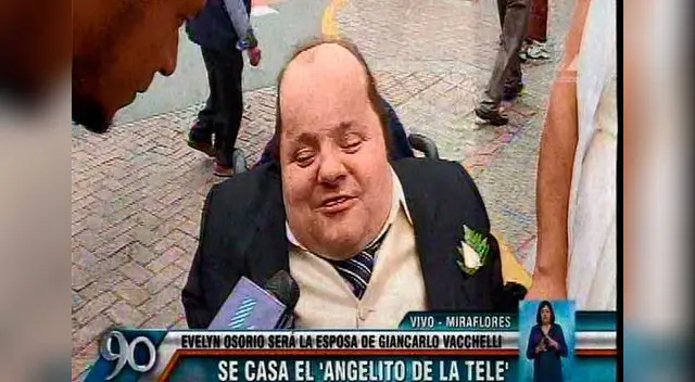 Angelito de la tele se casa. 