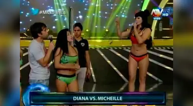 Michelle arremetió con todo a Diana Michelle arremetió con todo a Diana