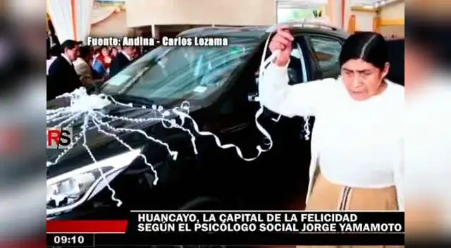 Mientras que en Lima te regalan licuadoras u ollas, en Huancayo sí que saben cómo asombrarte