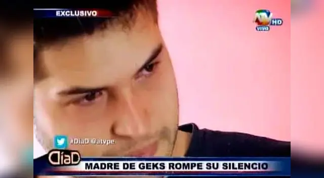 Durante la entrevista, Alexander no aguantó más y rompió en llanto