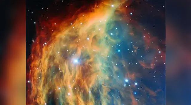 Inceíble imagen de la nebulosa Medusa