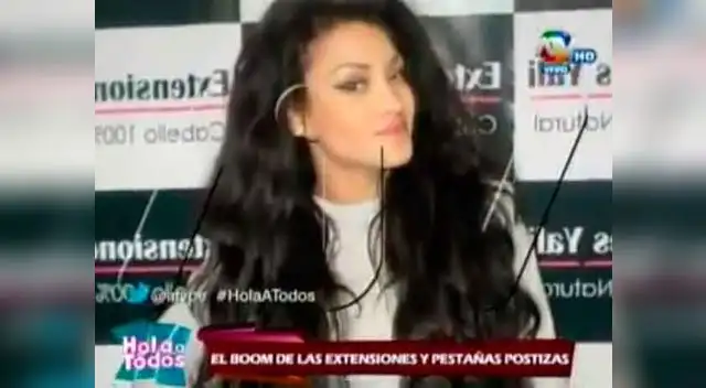 Michelle Soifer se corona como reina en extensiones y pestañas Michelle Soifer se corona como reina en extensiones y pestañas