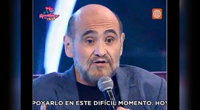 Don Barriga luce flaco. 