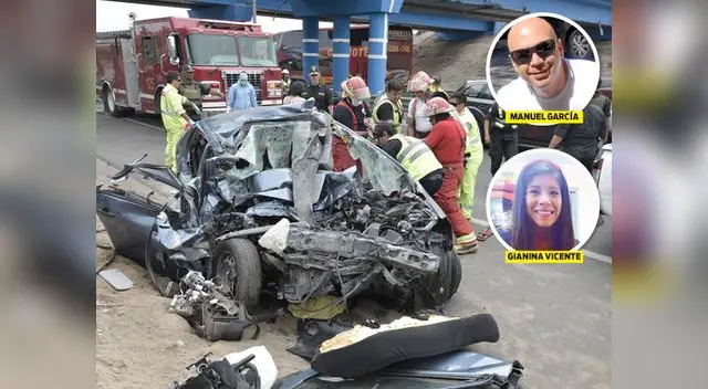 Todo indica que el auto se desplazaba a excesiva velocidad y el chofer habría perdido el control del carro