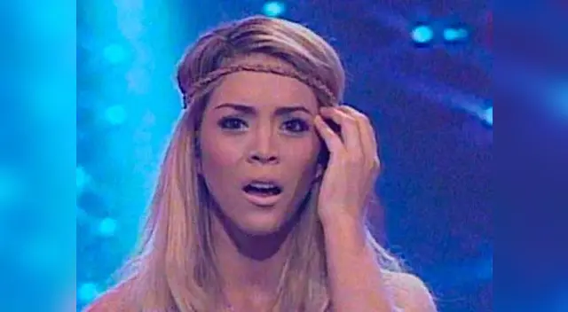 Gesto de Sheyla Rojas al escuchar la decisión de Tribunal. Gesto de Sheyla Rojas al escuchar la decisión de Tribunal.