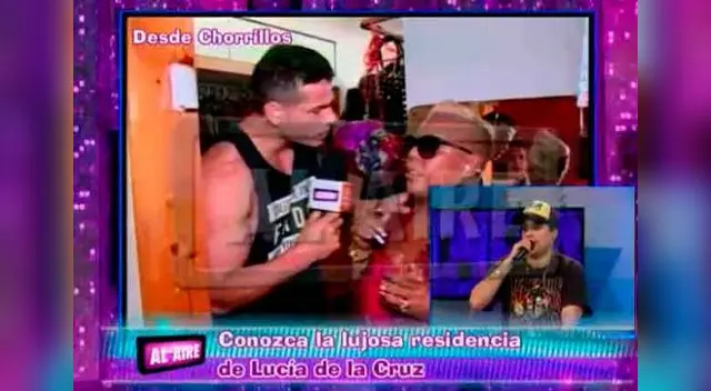 Lucía de la Cruz y Luisito Caycho muestran su mansión. 