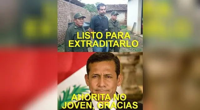 Por si hay dudas para extraditarlo. Por si hay dudas para extraditarlo.