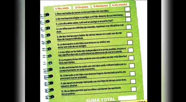 Todos los padres sienten preocupación por si están haciendo bien su tarea. Realiza este test y entérate qué tan buen padre o madre eres. Todos los padres sienten preocupación por si están haciendo bien su tarea. Realiza este test y entérate qué tan buen padre o madre eres.