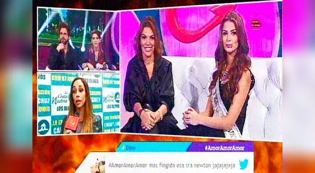 Olinda Castañeda y Jessica Newton son puro odio. 