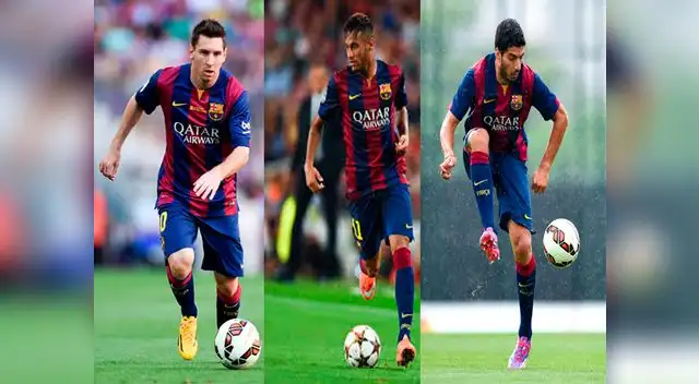 Messi, Neymar y Suárez son las piezas claves del equipo Messi, Neymar y Suárez son las piezas claves del equipo