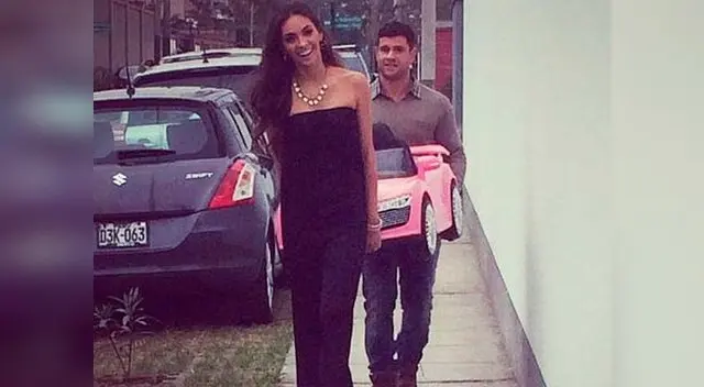 Natalie Vértiz es la madrina de Gia