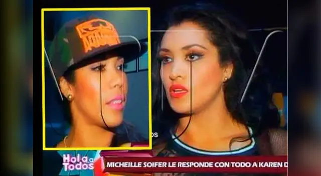 Michelle Soifer y Karen Dejo siguen confrontadas. Michelle Soifer y Karen Dejo siguen confrontadas.