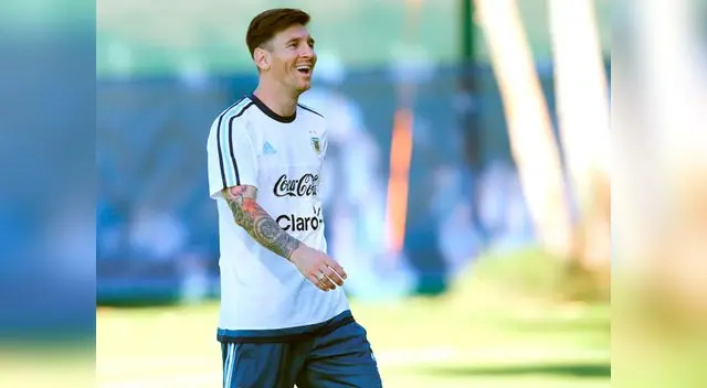 'La pulga' viene de ganar la Champions League