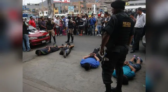 Intervención ocurrió en San Juan de Miraflores.