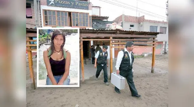 Dos hampones ingresaron a la pizzería y dos cómplices se quedaron fuera. Luego fugaron en un auto de placa f6a021. 