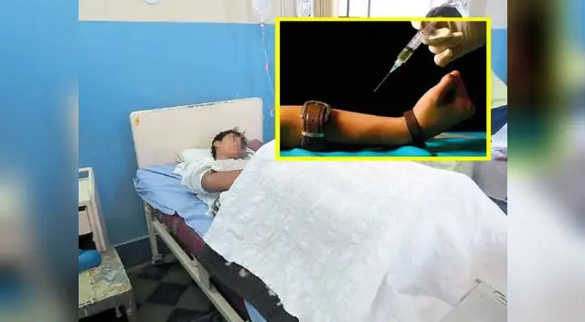 Menores están internados en hospital. Menores están internados en hospital.